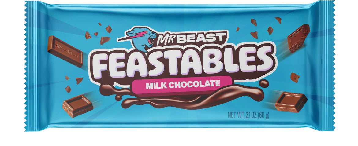 MrBeast Milk Chocolate Bar 2.1 oz