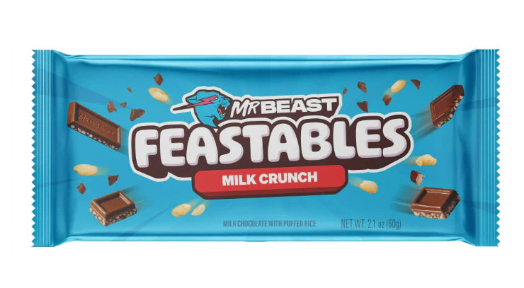 MrBeast Milk Crunch Bar 2.1 oz
