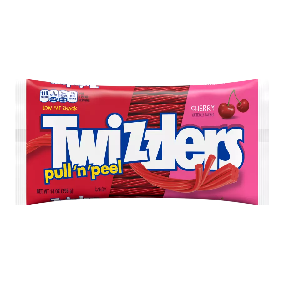 Twizzlers Cherry Pull N Peel 14 oz Bag