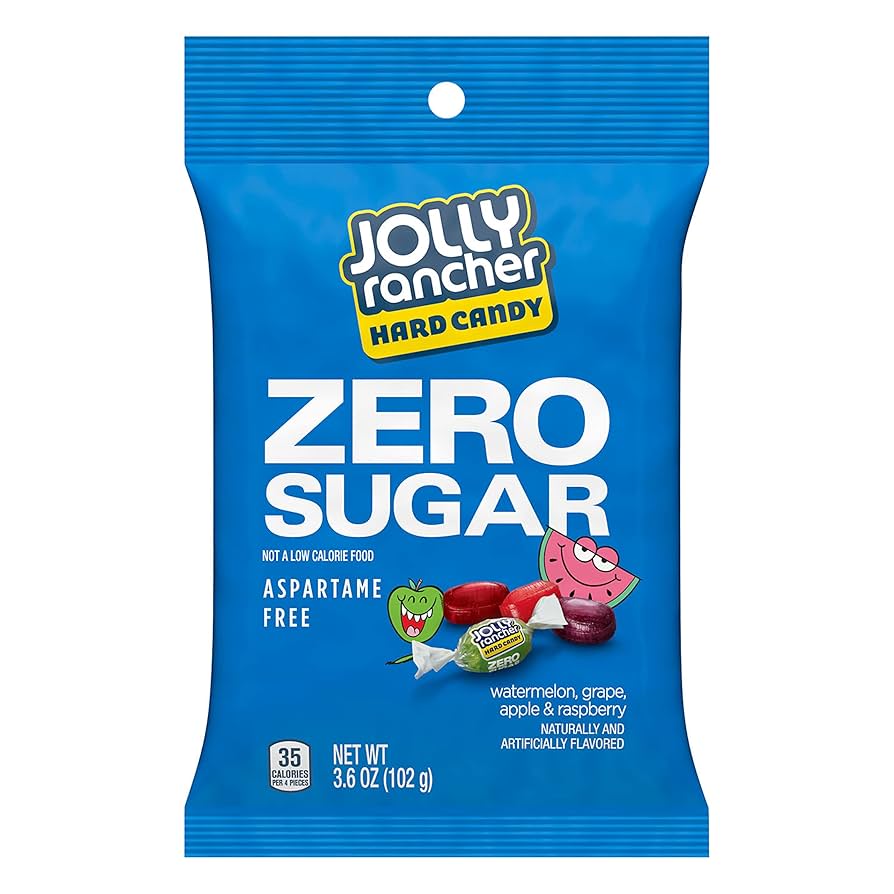 Jolly Rancher Zero Hard Candy 3.6 oz