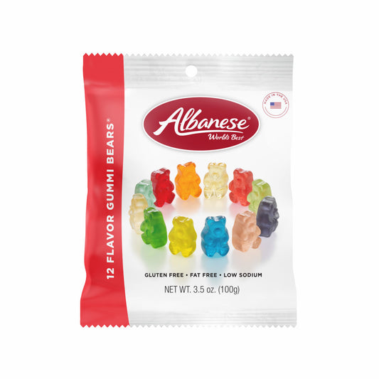 Albanese 12 flavor Gummi Bears 3.5 oz