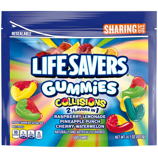 Life Savers Collision Gummies Candy 14 oz