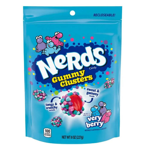 Nerds Gummy Clusters Berry Bag, 8 Oz