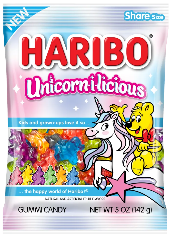 Haribo Unicorn-i-licious 4 oz Bag