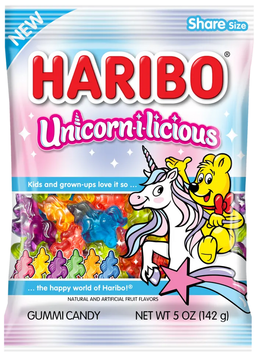 Haribo Unicorn-i-licious 4 oz Bag