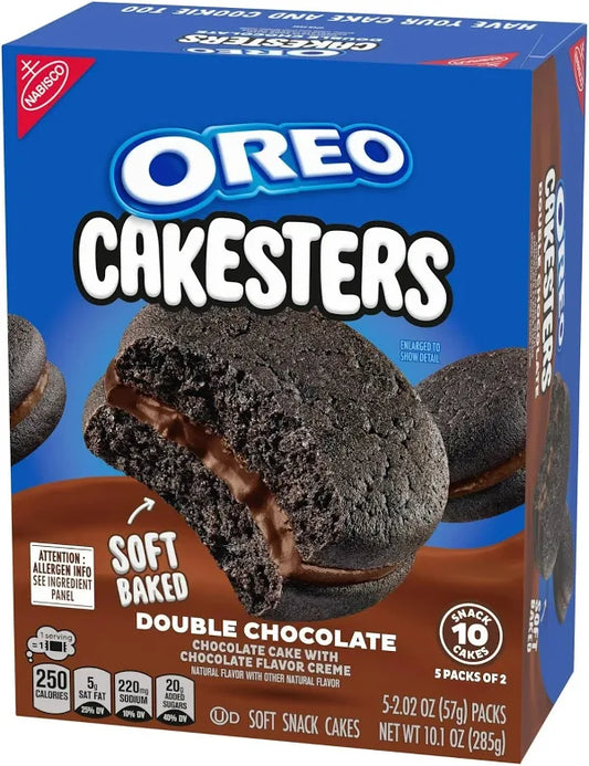 Oreo Cakesters 5 Pack Dbl Choco 2.02 oz