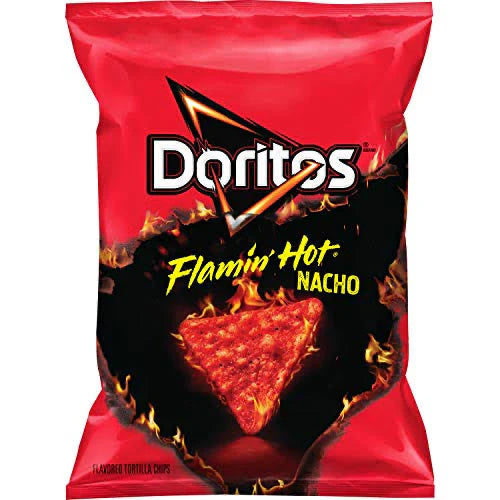 Doritos Flamin' Hot Nacho Flavored 9.25
