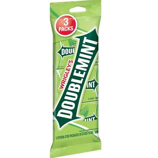 Wrigley's Doublemint Sugar Free 3pack