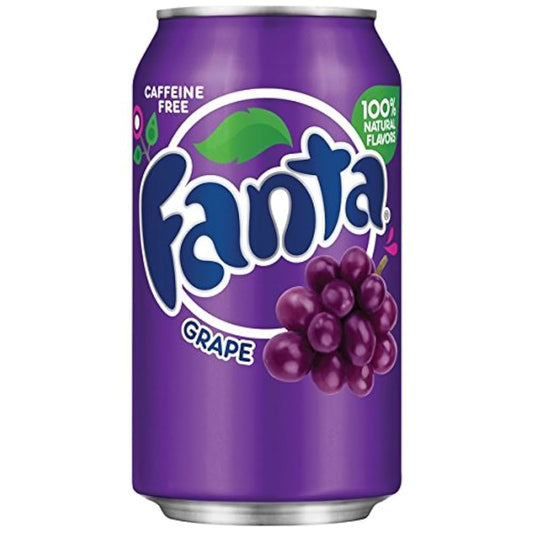 Fanta Grape Soda 12 fl oz