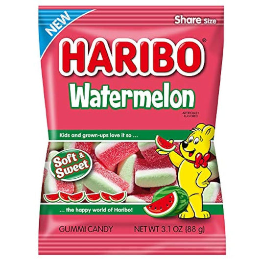 Haribo Watermelon Gummy 3 oz Bag