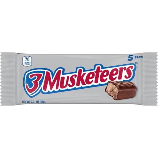 3 musketers mini bars 5 bag
