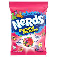 Nerds Rainbow Gummy Clusters Bag 8 Oz