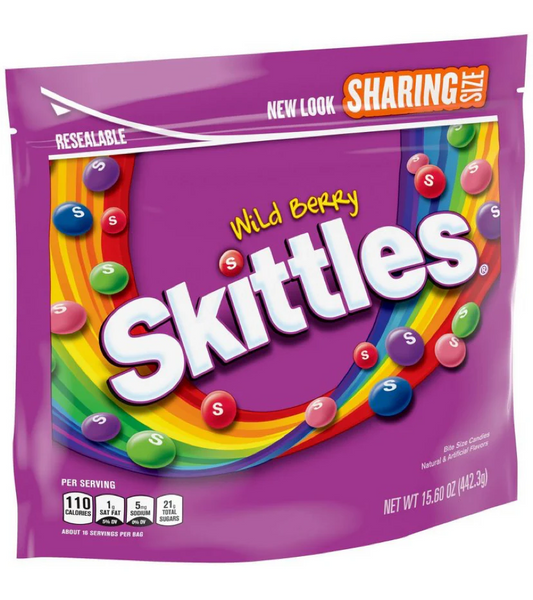 Skittles Wild Berry Chewy Candy 15.6 oz
