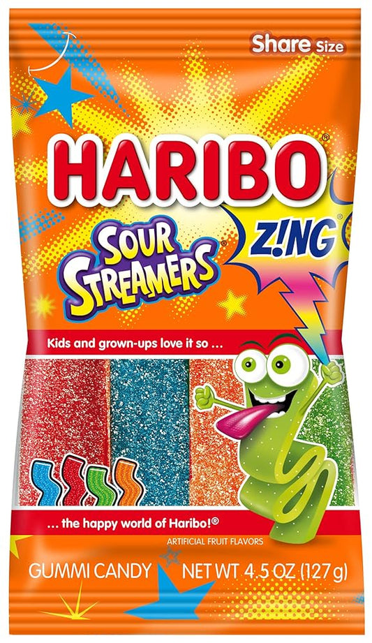 Haribo Sour Streamers 7.2 oz